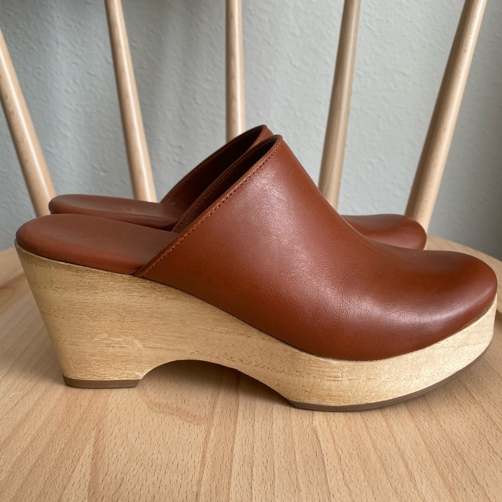Everlane Clog Size 7.5 in Cognac (Brown)